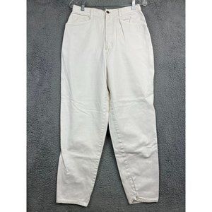 Vintage UNION BAY SYNCS WOMEN SIZE 16 HIGH RISE DENIM White MOM JEANS